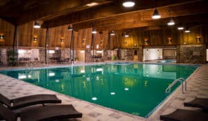 The pool at Sleeping Buffalo Hot Springs